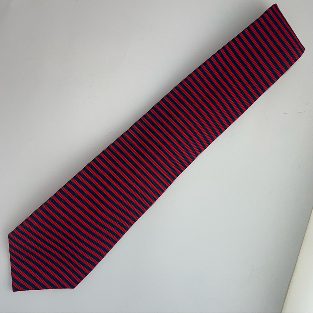 Brooks Brothers Striped black Maroon Tie